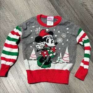 Minnie Mouse Holiday Sweater 12 mos